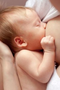 Newborn Baby Latching